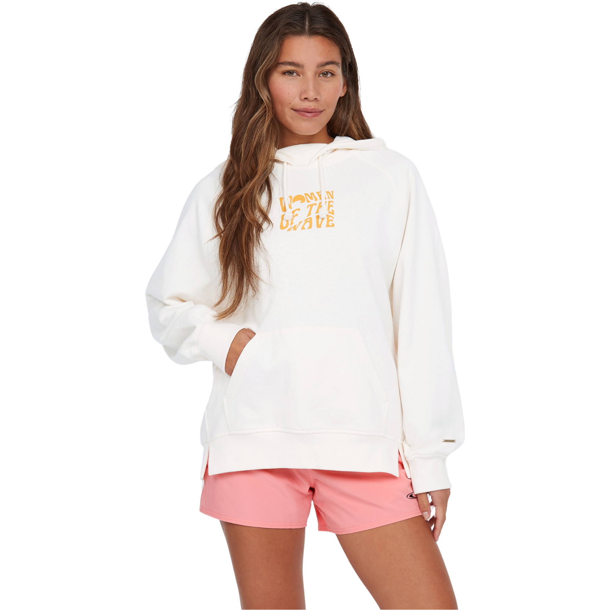 2025 O'Neill Moletom Com Capuz Feminino Women Of The Wave 1750110 - Dusty Vanilla